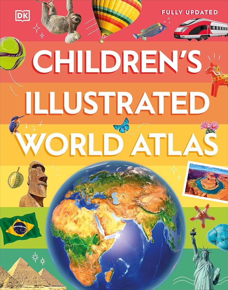 Children's Illustrated World Atlas (DK Children's Illustrated Reference) cover image