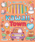 Markerific: Kawaii Town: Activity Folder with 6 Markers cover image