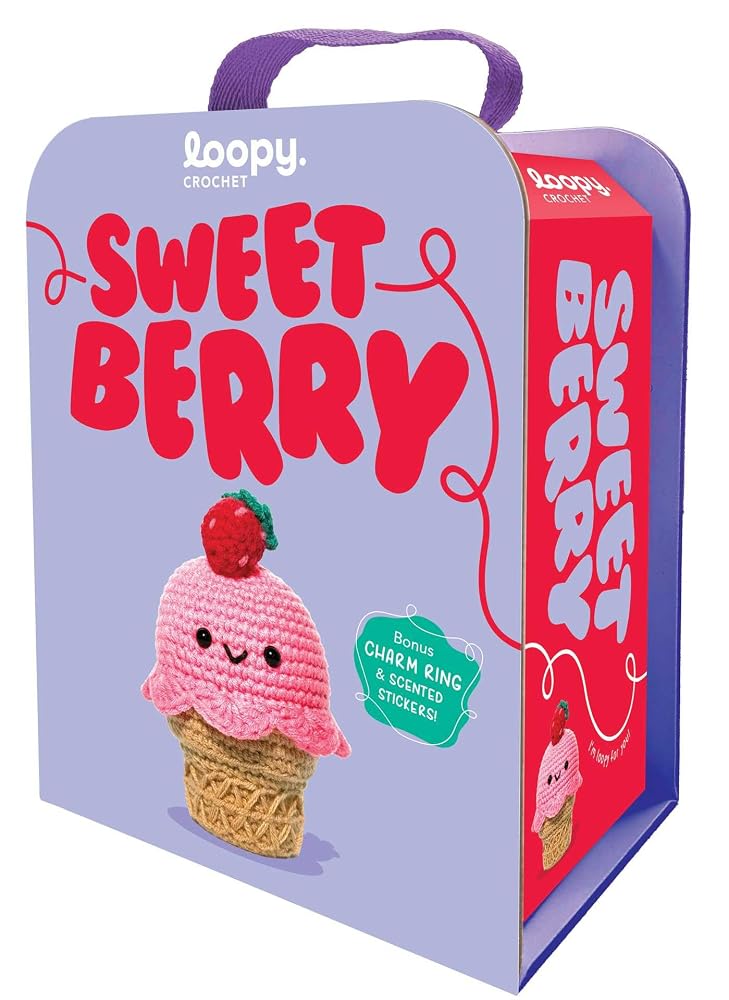 Sweet Berry: Crochet Book & Kit: With step-by-step instructions and everything you need included! (Loopy Crochet Kits) cover image