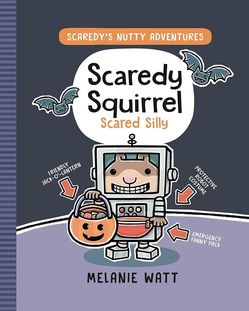 Scaredy Squirrel Scared Silly cover image
