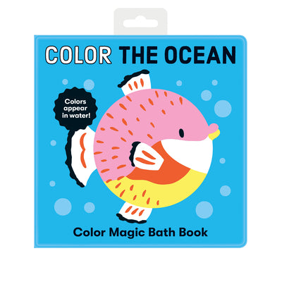 Color the Ocean Color Magic Bath Book cover image