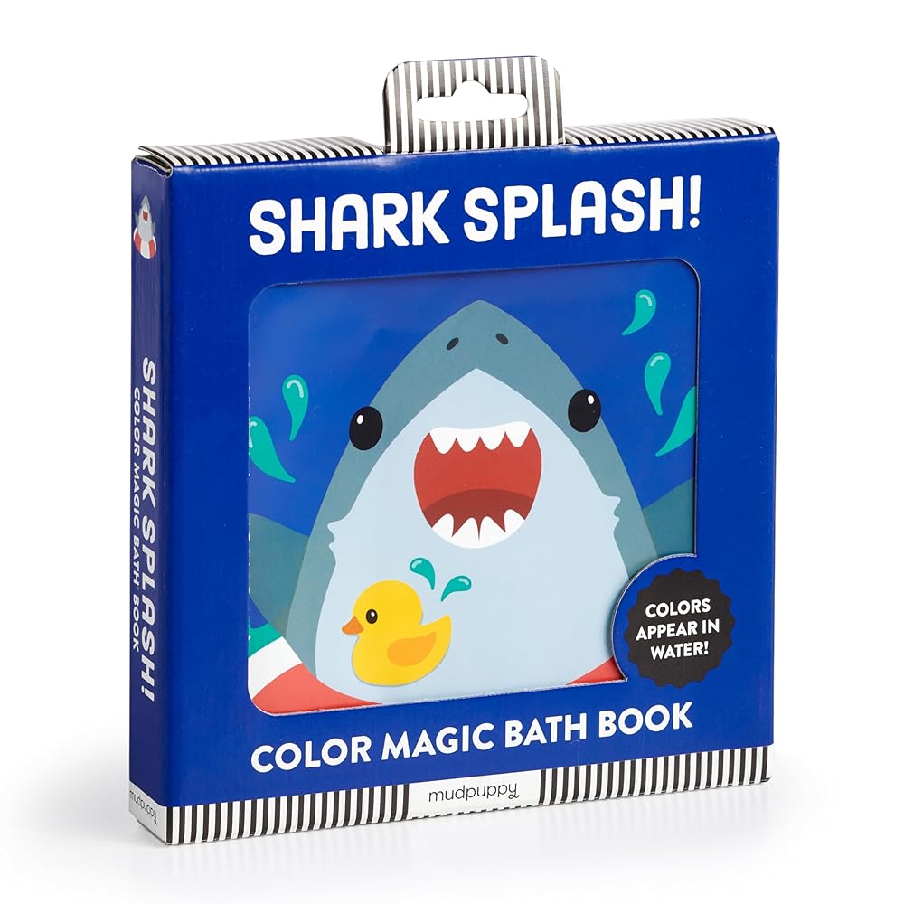 Shark Splash! Color Magic Bath Book cover image