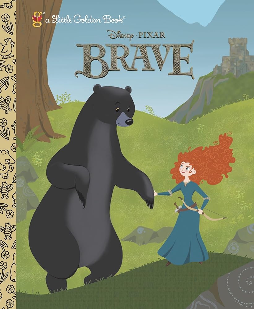 Brave Little Golden Book (Disney/Pixar Brave) cover image