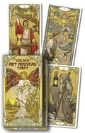 Golden Art Nouveau Tarot cover image