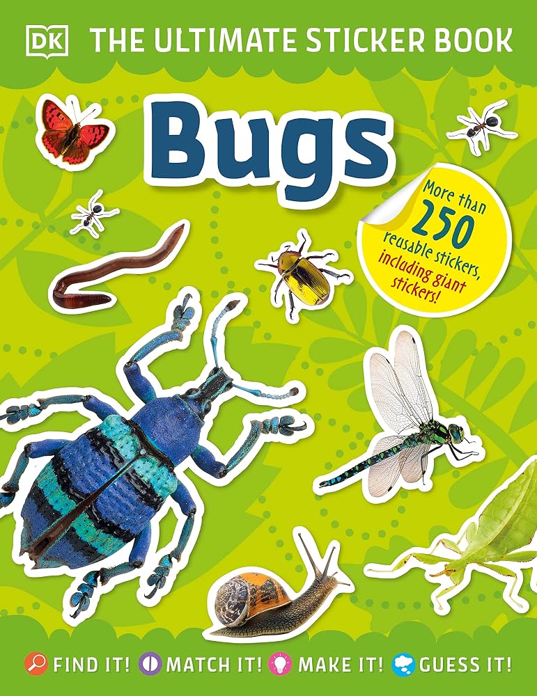 The Ultimate Sticker Book Bugs cover image
