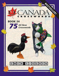 O Canada Crosswords Book 24 cover image