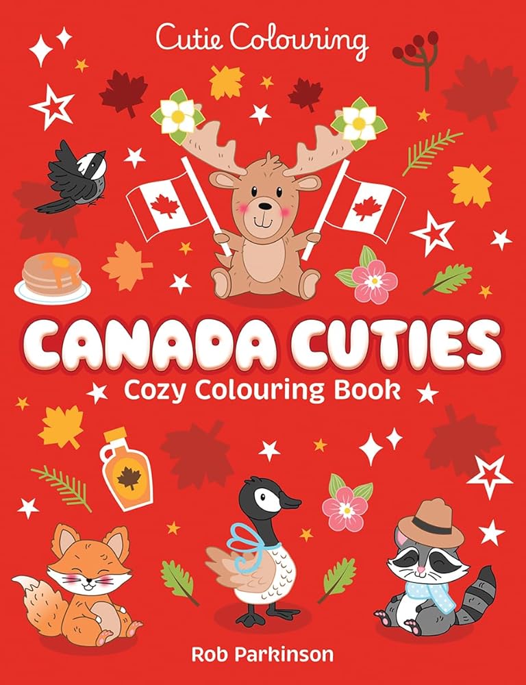 Cutie Colouring: Canada Cuties cover image