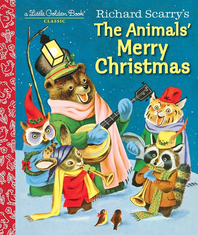 Richard Scarry's The Animals' Merry Christmas (Little Golden Book) cover image