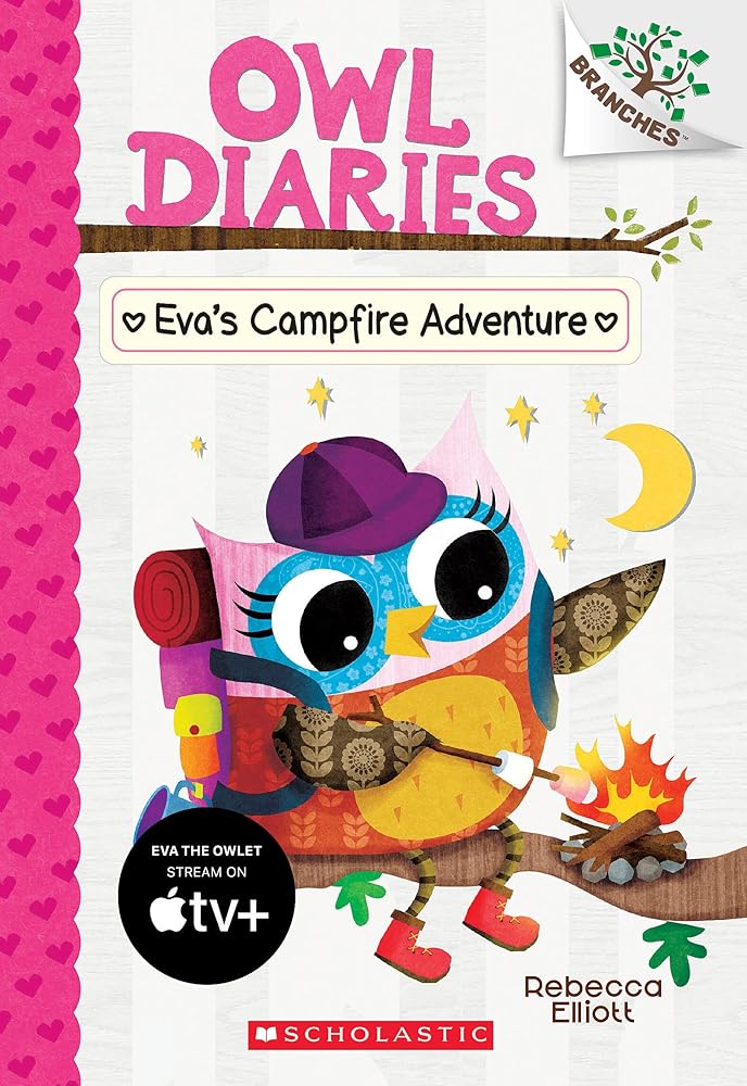 Eva's Campfire Adventure: A Branches Book (Owl Diaries #12) cover image