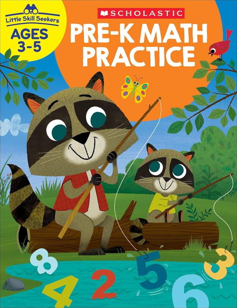 Scholastic Teacher Resources Little Skill Seekers: Pre-K Math Practice cover image