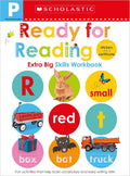 Pre-K Ready for Reading Workbook: Scholastic Early Learners (Extra Big Skills Workbook) cover image