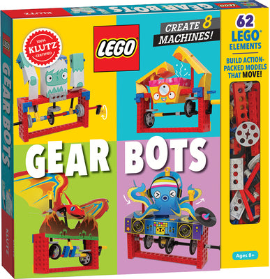 Lego Gear Bots: Create 8 Machines cover image