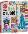 Tiny Art Studio (Klutz): Color & Create 10 Mini Masterpieces cover image