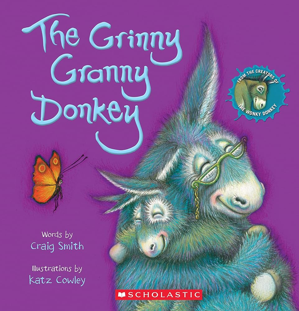 The Grinny Granny Donkey (A Wonky Donkey Book) cover image