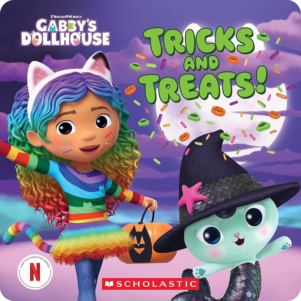 Tricks and Treats (Gabby's Dollhouse Storybook) (DreamWorks Gabby's Dollhouse) cover image