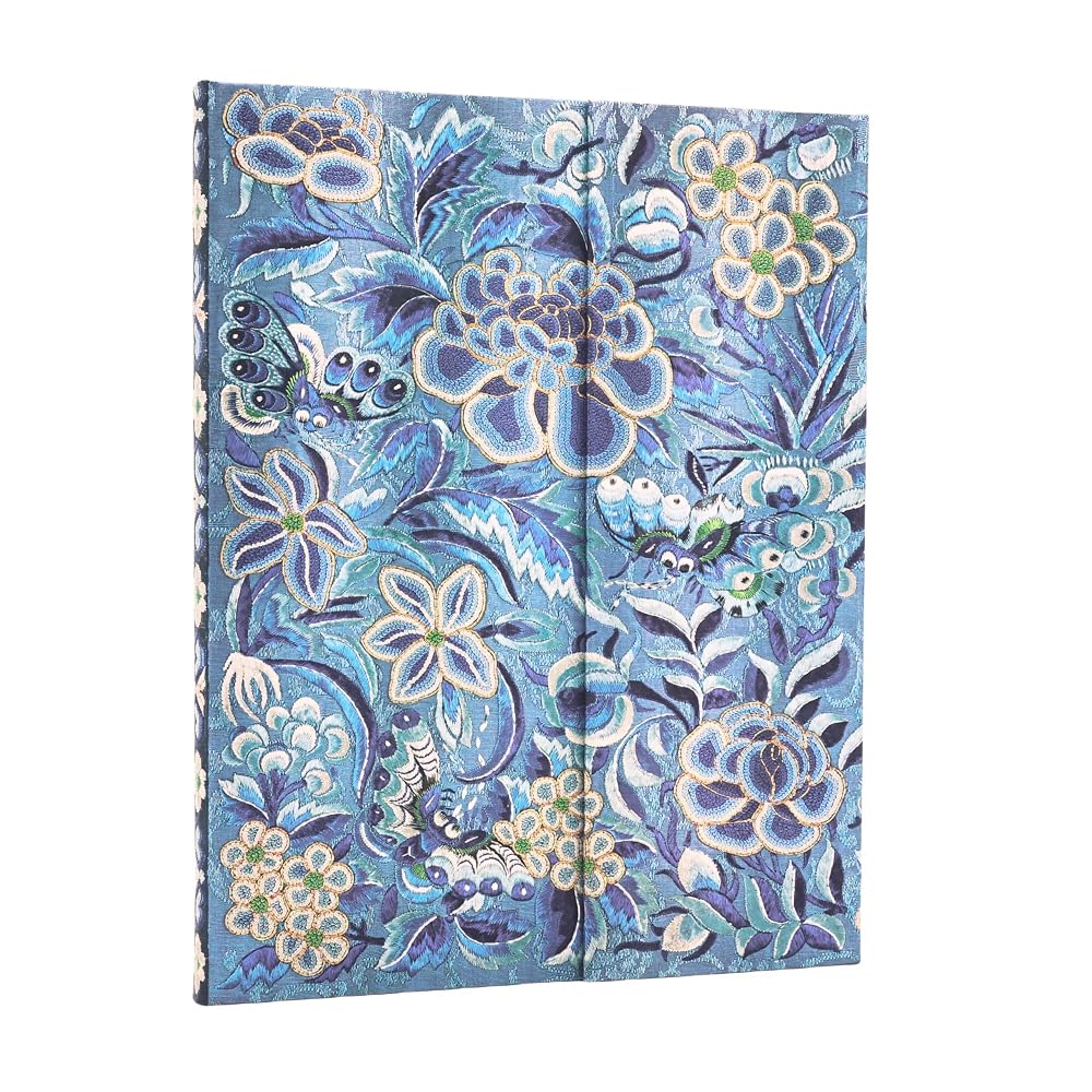 Blue Willow Ultra Lined Hardcover Journal, 144pg, 120GSM by Paperblanks (Celebrate Hanfu) cover image