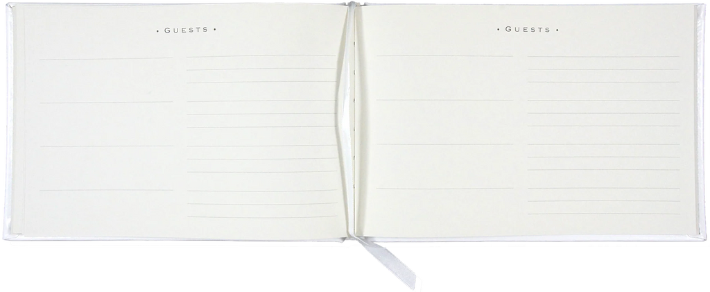 White Leather - Guest Book