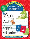 Handwriting: Learn to Print! (Letter Tracing, Practice) (Trace & Learn) cover image