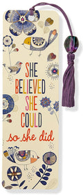 She Believed She Could Beaded Bookmark cover image