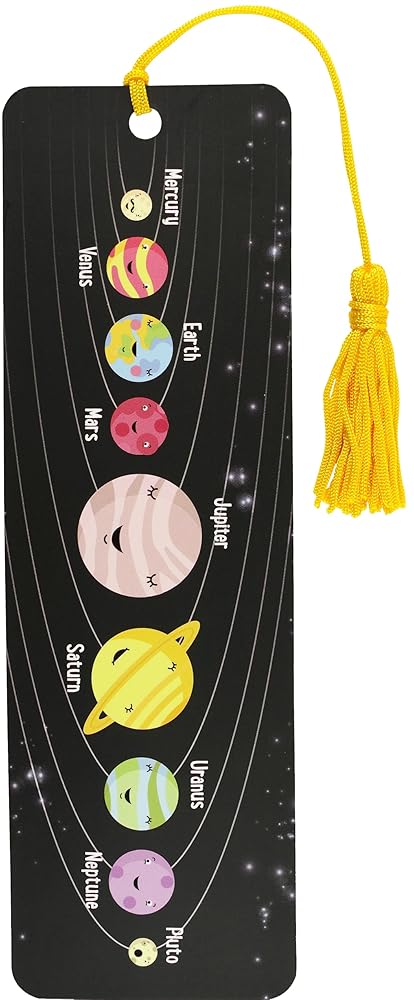 Solar System Children's Bookmark cover image