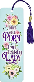 I Don't Watch Porn Beaded Bookmark cover image