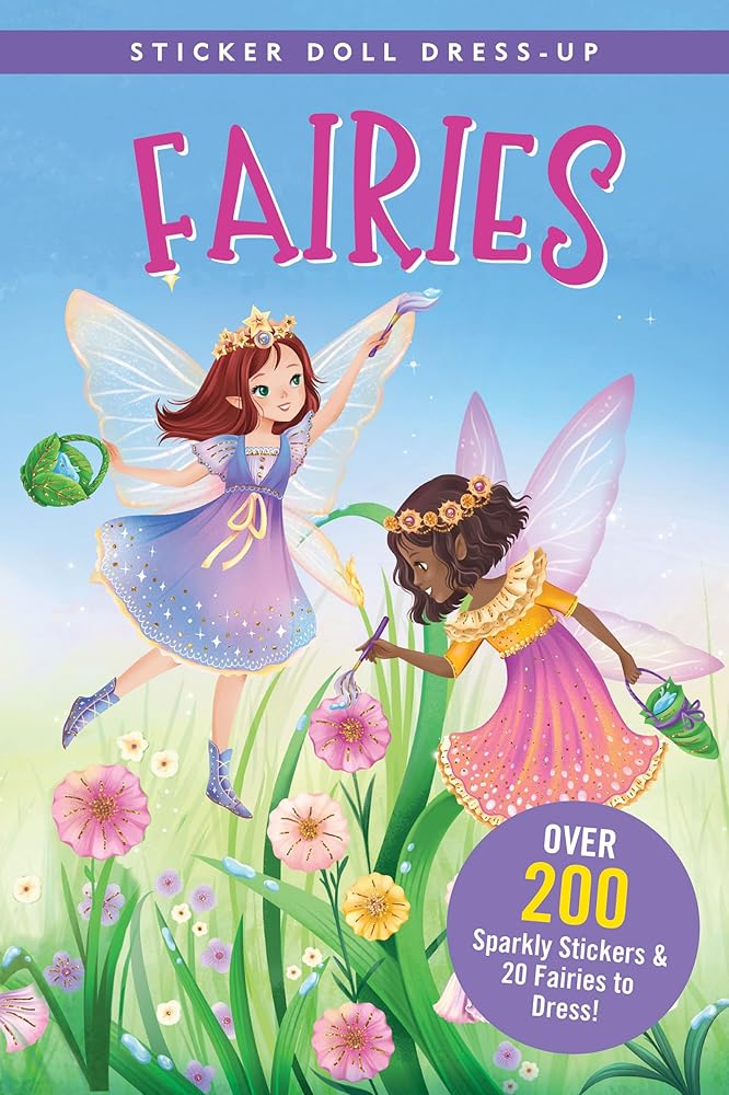 Fairies Sticker Doll Dress-Up Book cover image