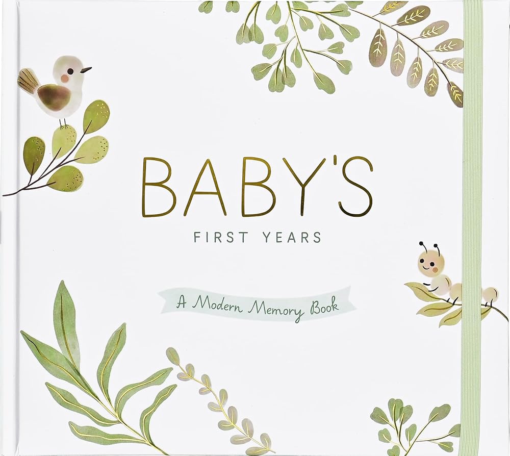 Baby's First Years - A Baby's Book and Keepsake Photo Album cover image
