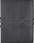 Black Leather Wrap Journal (Traveler's Notebook) cover image