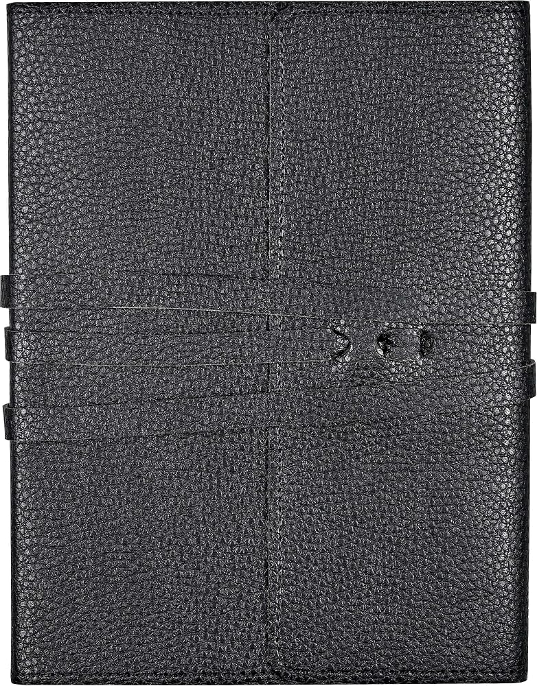 Black Leather Wrap Journal (Traveler's Notebook) cover image