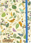 2027 Birds & Berries Weekly Planner (16 months, Sept 2026 to Dec 2027) cover image