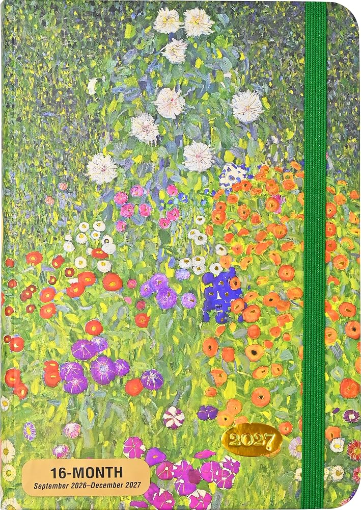 2027 Cottage Garden Weekly Planner (16 months, Sept 2026 to Dec 2027) cover image