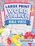 Bible Verse Large Print Word Search cover image