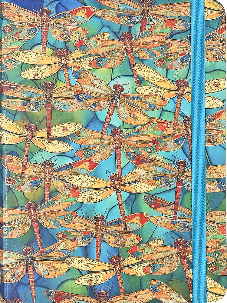 Gilded Dragonflies Journal (Diary, Notebook) cover image