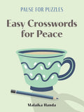Pause for Puzzles: Easy Crosswords for Peace cover image