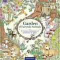 Garden of Fairytale Animals: A Curious Collection of Creatures to Color (Design Originals) Adult Coloring Book with 66 Line Art Designs of a Magical Garden and Whimsical Animals in a Charming Setting cover image