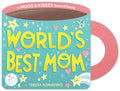 World's Best Mom (A Mugs & Kisses Mother's Day Shaped Board Book for Toddlers) cover image