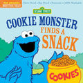 Indestructibles: Sesame Street: Cookie Monster Finds a Snack: Chew Proof Rip Proof Nontoxic 100% Washable (Book for Babies, Newborn Books, Safe to Chew) cover image