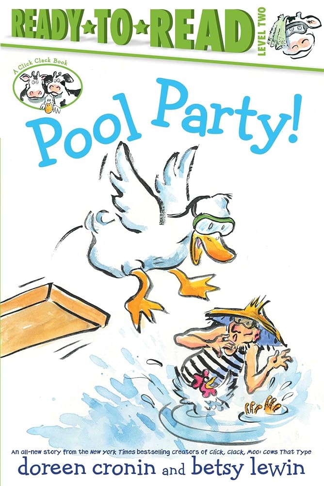 Pool Party!/Ready-to-Read Level 2 (A Click Clack Book) cover image