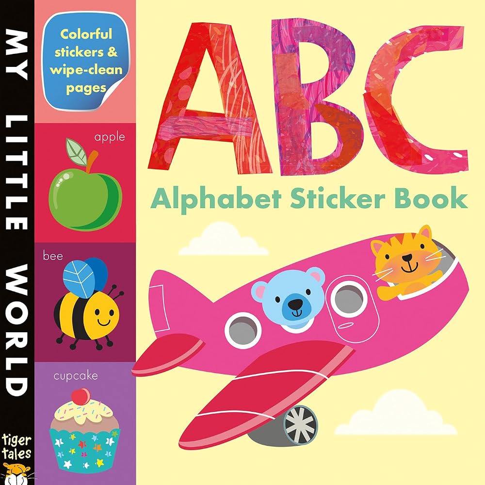ABC Alphabet Sticker Book (My Little World) cover image