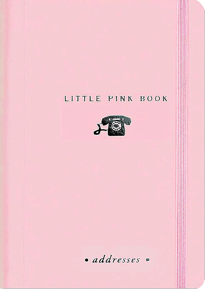 The Little Pink Book of Addresses (Address Book) (Little Pink Books) cover image