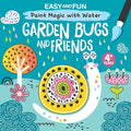 Easy and Fun Paint Magic with Water: Garden Bugs and Friends (Happy Fox Books) Paintbrush Included - Mess-Free Painting for Kids Ages 4-7 to Create Pictures of Ladybugs, Butterflies, Snails, and More cover image