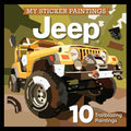 My Sticker Paintings: Jeep (R): 10 Trailblazing Paintings (Happy Fox Books) cover image
