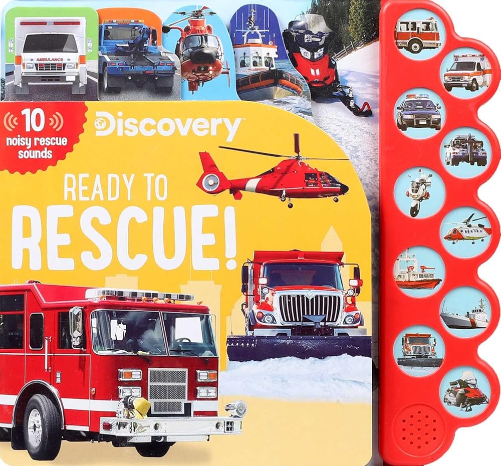 Discovery: Ready to Rescue! (10-Button Sound Books) cover image