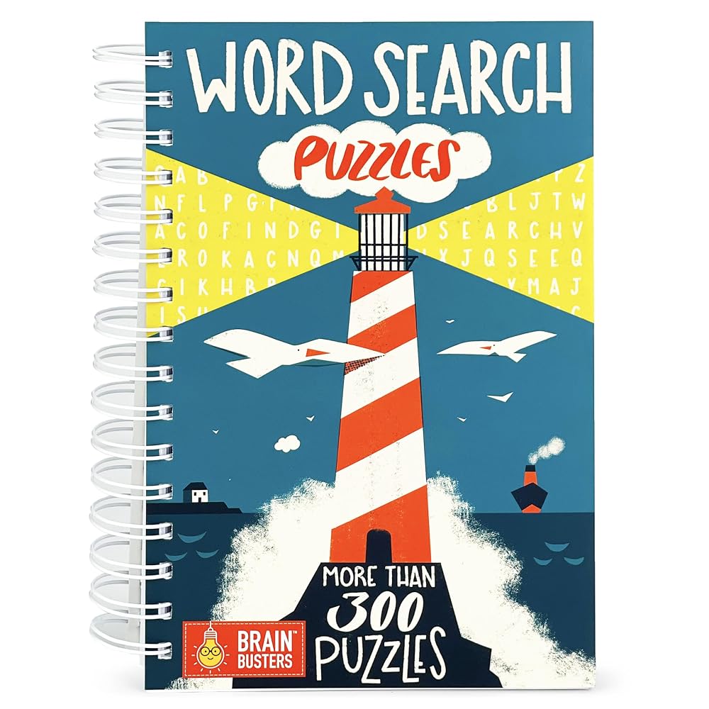 Word Search Puzzles (Big Book of Puzzles) (Brain Busters) cover image