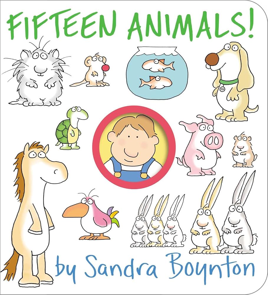 Fifteen Animals! (Boynton on Board) cover image