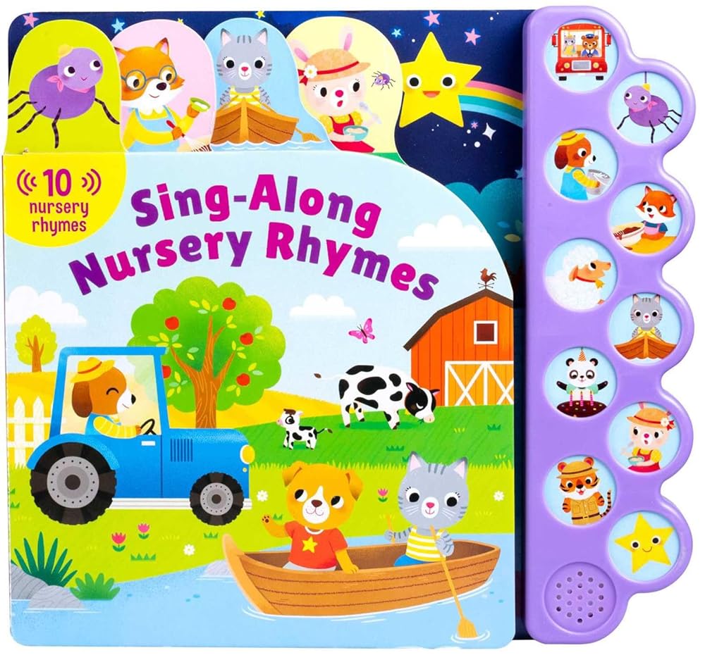 10-Button Sounds: Sing-Along Nursery Rhymes (10-Button Sound Books) cover image