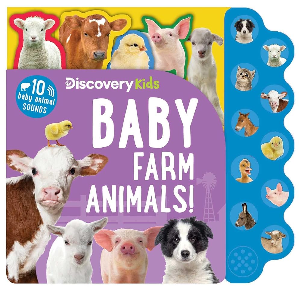 Discovery Kids: Baby Farm Animals! (10-Button Sound Books) cover image