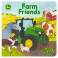 John Deere Kids Farm Friends Lift-a-Flap Board Book - Busy Tractor Helps Its Friends on the Farm cover image