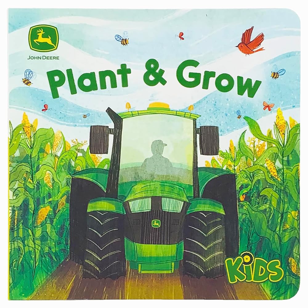Plant & Grow (John Deere Lift-A-Flap Board Book) cover image