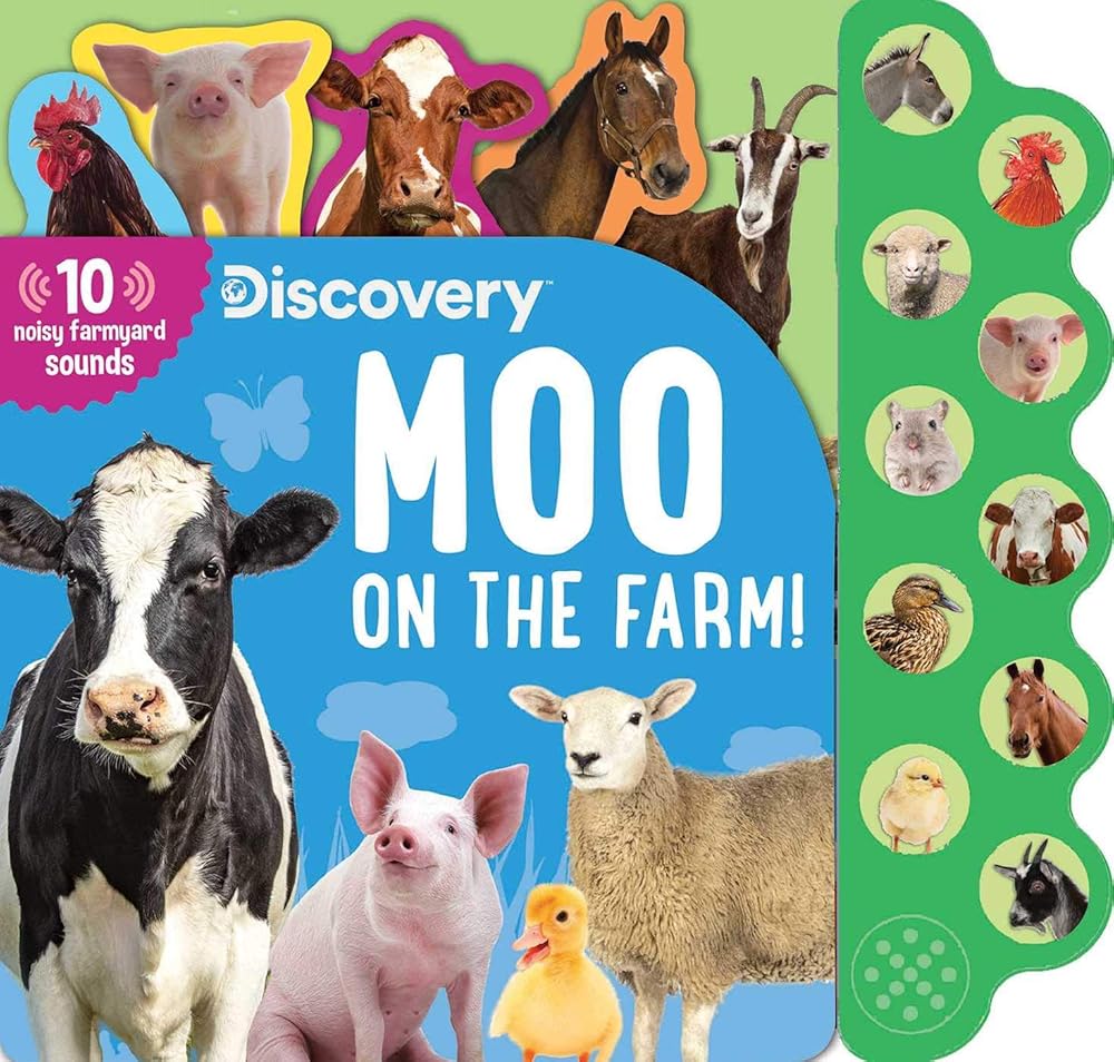 Discovery: Moo on the Farm! (10-Button Sound Books) cover image